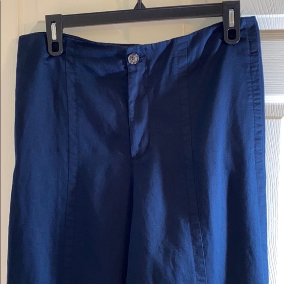 LOFT navy wide leg - Picture 4 of 5